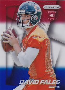2014 Panini Prizm - Red White And Blue Prizm #300 David Fales Front