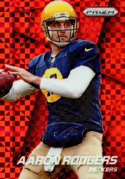 2014 Panini Prizm - Red Power Prizm #67 Aaron Rodgers Front