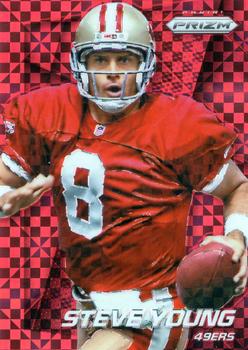 2014 Panini Prizm - Red Power Prizm #104 Steve Young Front