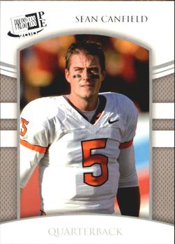 2010 Press Pass PE #10 Sean Canfield  Front