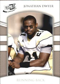 2010 Press Pass PE #16 Jonathan Dwyer  Front