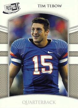 2010 Press Pass PE #45 Tim Tebow  Front