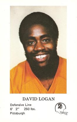 1980 Tampa Bay Buccaneers Police #NNO David Logan Front