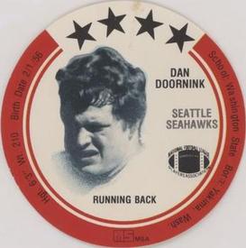 1981 Holsum Discs #NNO Dan Doornink Front