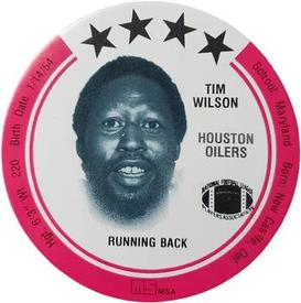 1981 Holsum Discs #NNO Tim Wilson Front