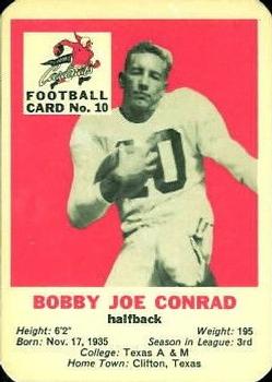 1960 Mayrose Franks St. Louis Cardinals #10 Bobby Joe Conrad Front