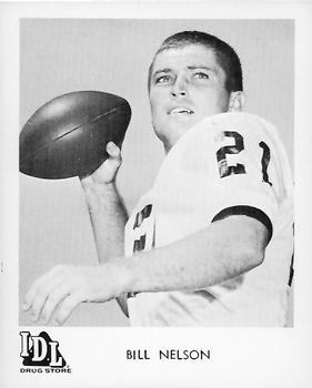 1963 IDL Pittsburgh Steelers #NNO Bill Nelsen Front