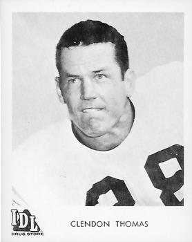 1963 IDL Pittsburgh Steelers #NNO Clendon Thomas Front