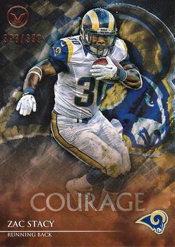 2014 Topps Valor - Courage #53 Zac Stacy Front