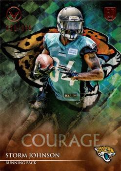 2014 Topps Valor - Courage #112 Storm Johnson Front