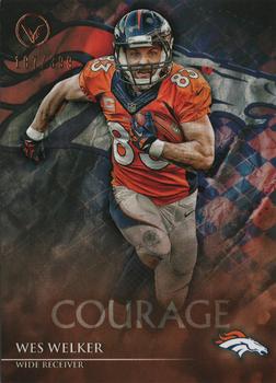 2014 Topps Valor - Courage #128 Wes Welker Front