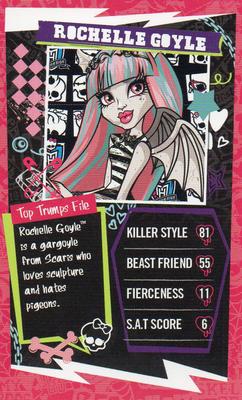 2013 Top Trumps Monster High Minis #NNO Rochelle Goyle Front