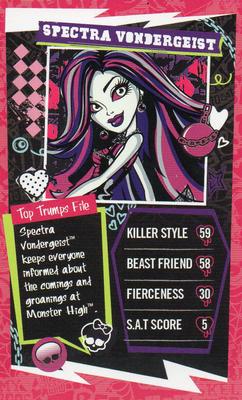 2013 Top Trumps Monster High Minis #NNO Spectra Vondergeist Front