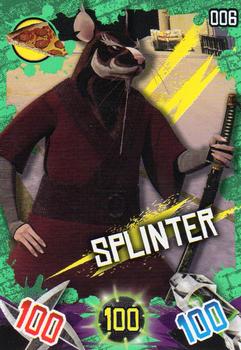 2013 Panini Teenage Mutant Ninja Turtles Turtle Power TCG #6 Splinter Front