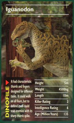 2003 Top Trumps Dinosaurs #NNO Iguanodon Front