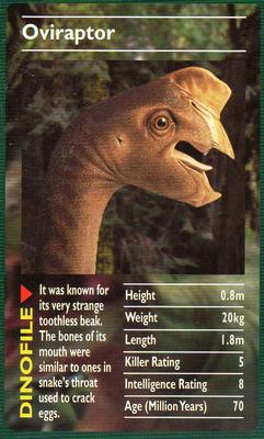 2003 Top Trumps Dinosaurs #NNO Oviraptor Front