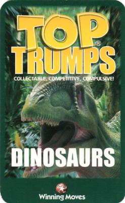 2003 Top Trumps Dinosaurs #NNO Title Card Front