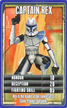 2010 Super Mini Top Trumps Star Wars Rise of the Bounty Hunters #NNO Captain Rex Front