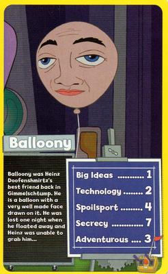 2010 Top Trumps Specials Phineas and Ferb #NNO Balloony Front