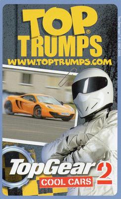 2012 Top Trumps Top Gear Cool Cars 2 #NNO Bentley Continental Supersports Back