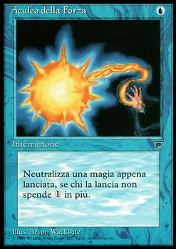 1994 Magic the Gathering Legends Italian #NNO Aculeo della Forza Front