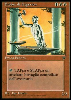 1994 Magic the Gathering Legends Italian #NNO Fabbro di Hyperion Front