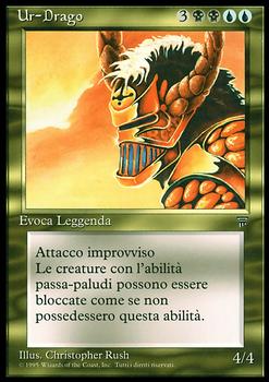 1994 Magic the Gathering Legends Italian #NNO Ur-Drago Front