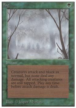 1993 Magic the Gathering Unlimited #NNO Fog Front