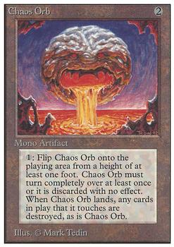 1993 Magic the Gathering Unlimited #NNO Chaos Orb Front