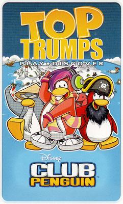 2011 Top Trumps Club Penguin #NNO Cadence Back