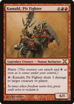 2007 Magic the Gathering 10th Edition #214 Kamahl, Pit Fighter Front