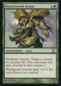 2007 Magic the Gathering 10th Edition #253 Blanchwood Armor Front