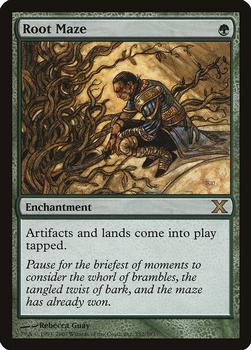 2007 Magic the Gathering 10th Edition #292 Root Maze Front