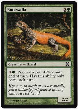 2007 Magic the Gathering 10th Edition #293 Rootwalla Front