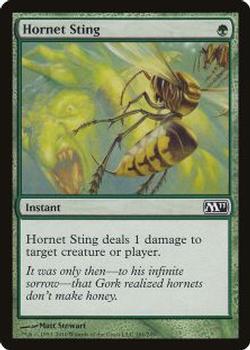 2010 Magic the Gathering 2011 Core Set #181 Hornet Sting Front