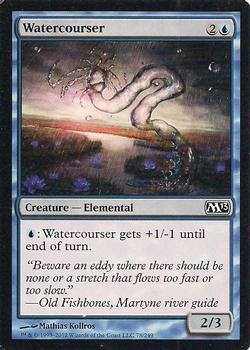 2012 Magic the Gathering 2013 Core Set #78 Watercourser Front
