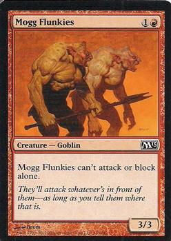 2012 Magic the Gathering 2013 Core Set #143 Mogg Flunkies Front