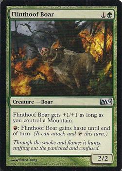 2012 Magic the Gathering 2013 Core Set #171 Flinthoof Boar Front
