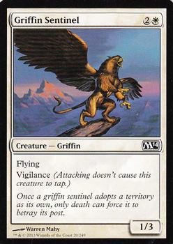 2013 Magic 2014 #20 Griffin Sentinel Front