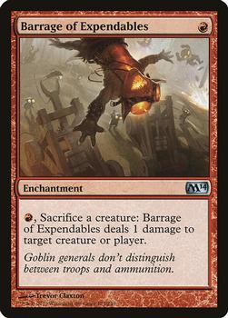 2013 Magic 2014 #127 Barrage of Expendables Front