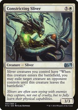 2014 Magic 2015 #7 Constricting Sliver Front