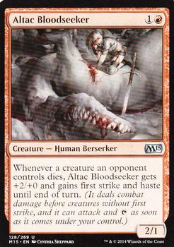 2014 Magic 2015 #128 Altac Bloodseeker Front