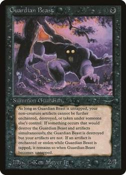 1993 Magic the Gathering Arabian Nights #NNO Guardian Beast Front