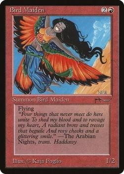 1993 Magic the Gathering Arabian Nights #NNO Bird Maiden Front