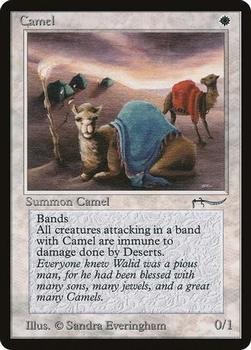 1993 Magic the Gathering Arabian Nights #NNO Camel Front