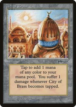 1993 Magic the Gathering Arabian Nights #NNO City of Brass Front