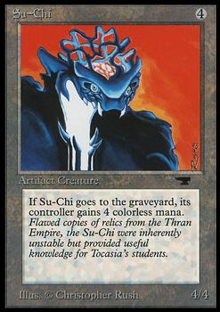 1994 Magic the Gathering Antiquities #NNO Su-Chi Front