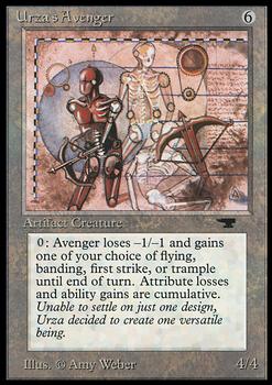 1994 Magic the Gathering Antiquities #NNO Urza's Avenger Front