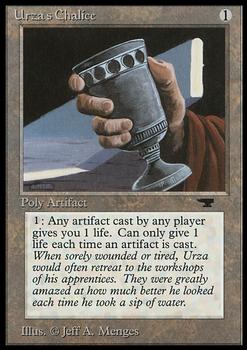 1994 Magic the Gathering Antiquities #NNO Urza's Chalice Front