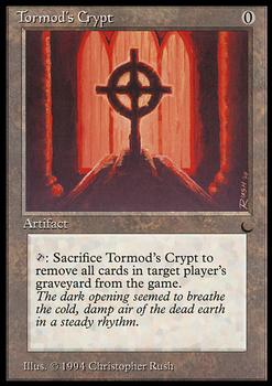 1994 Magic the Gathering The Dark #NNO Tormod's Crypt Front